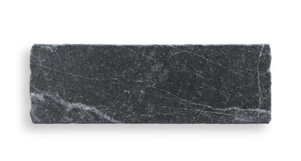 NERO MARQUINA TUMBLED TILE 200X65MM