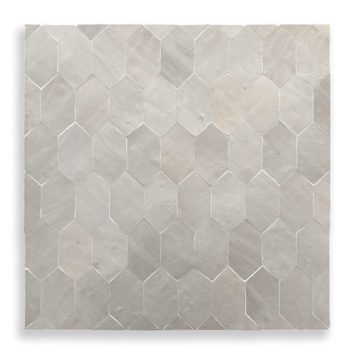 MOROCCAN LONG HEXAGON BIANCA CASA