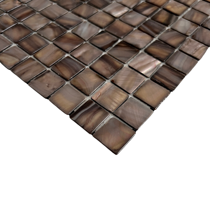 MOTHER OF PEARL MOSAIC COPPER SQUARE