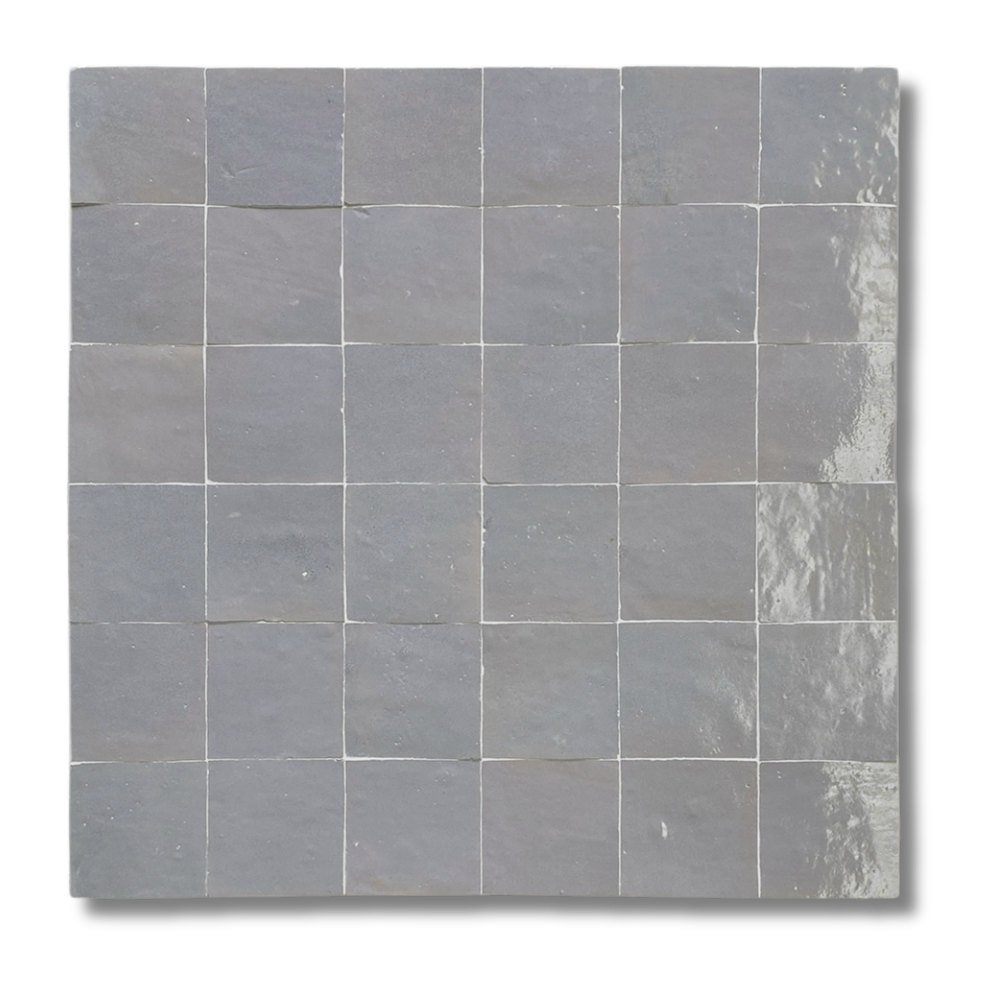 MOROCCAN ZELIGE PEWTER