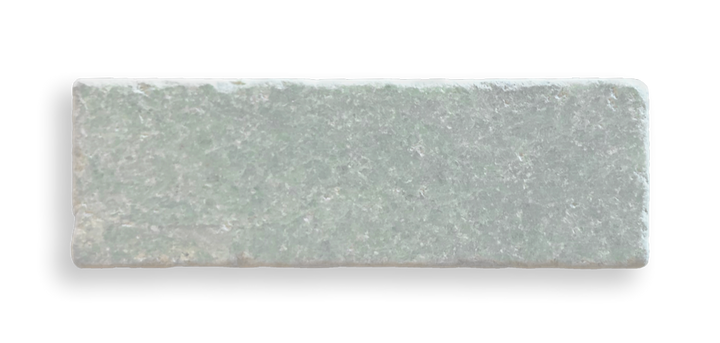MING GREEN TUMBLED TILE 200X65MM
