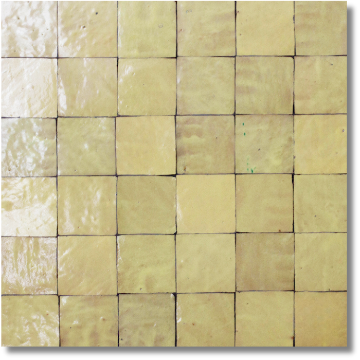 MOROCCAN ZELIGE BUTTER TERRACOTTA