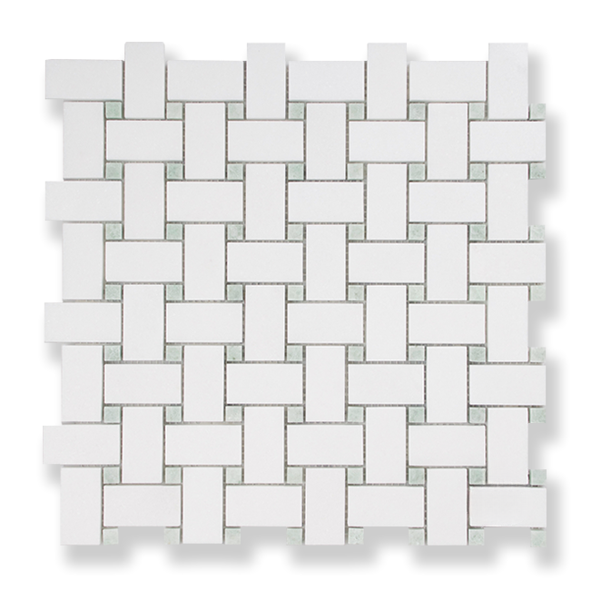 BASKETWEAVE THASSOS & MING DOTS