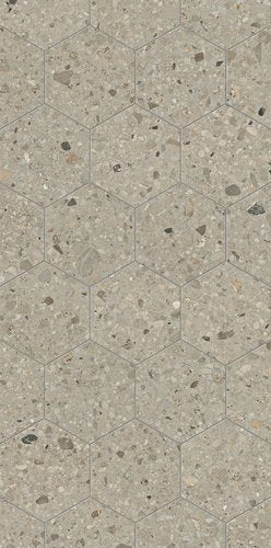 CHIKAMU GREIGE HEXAGON