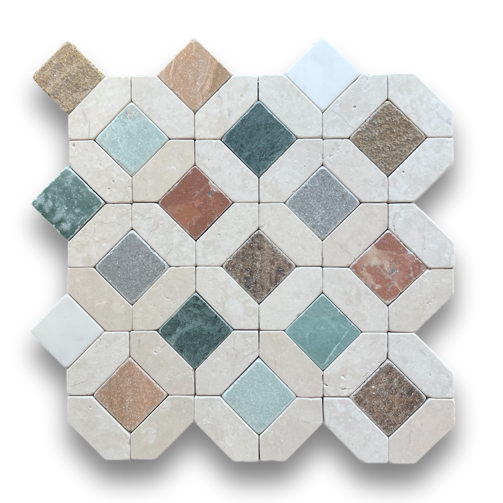 CASABLANCA 2.0 TUMBLED MOSAIC