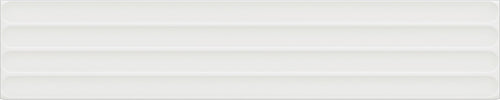 PAXTON WHITE CONCAVE 107X542 WALL TILE