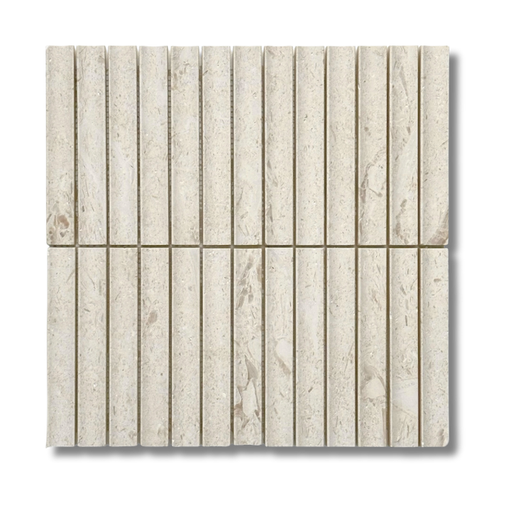 MINI CONCAVE FLUTE - "COQUINA" LIMESTONE