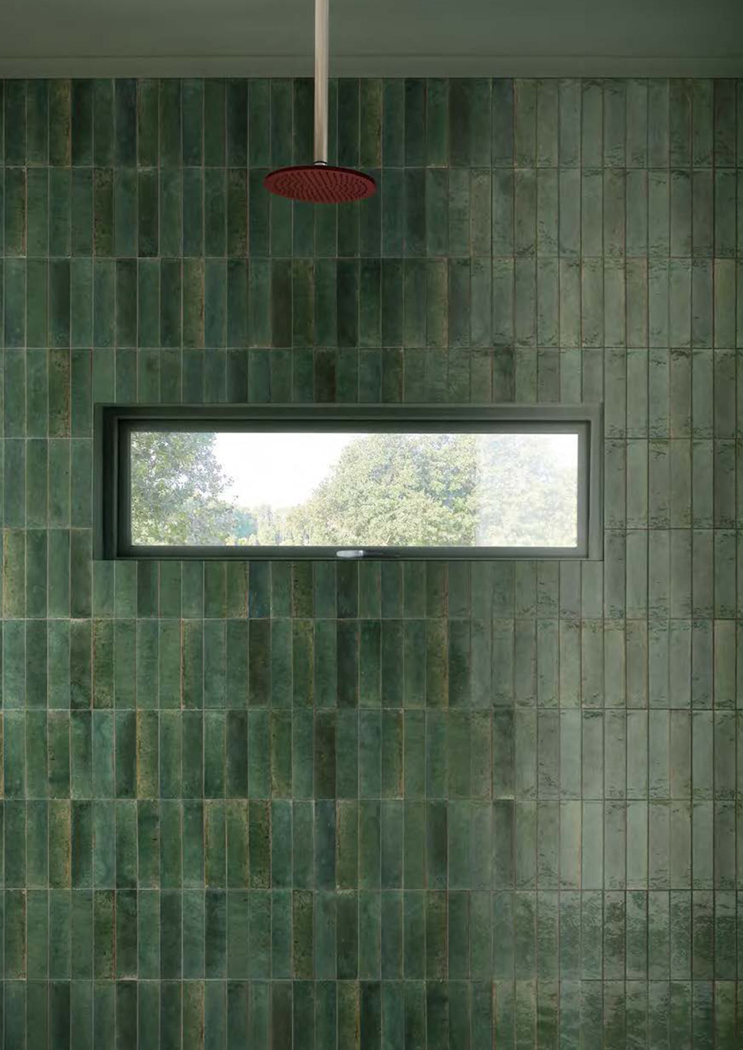ARENDAL GREEN GLOSS 60X240 WALL TILE
