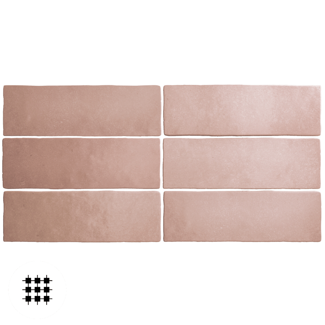 MARGOT CORAL PINK MATT 200X65MM