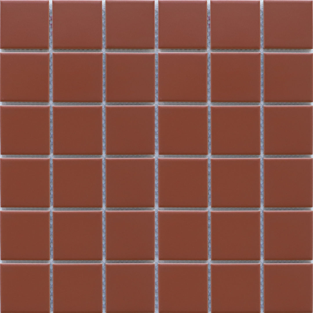 TERRACOTTA MATT SQUARE 48MM