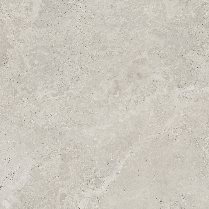 TRAVERTINE ROYALE SILVER PORCELAIN TILE 600X600