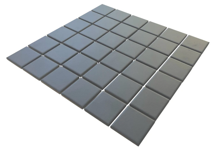 MATRIX 48MM SQUARE BLACK MOSAIC 306X306X6MM