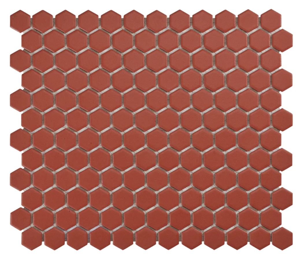 MATRIX HEXAGON RED MOSAIC