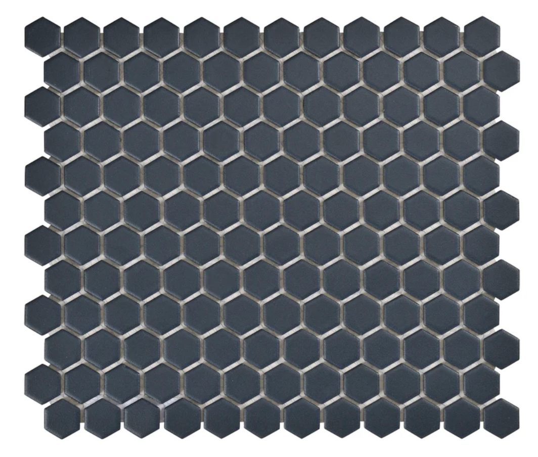 MATRIX HEXAGON NAVY MOSAIC