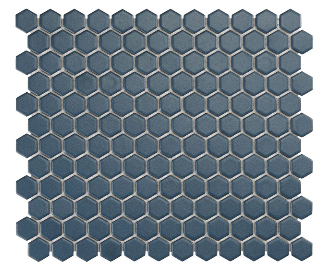 MATRIX HEXAGON BLUE MOSAIC