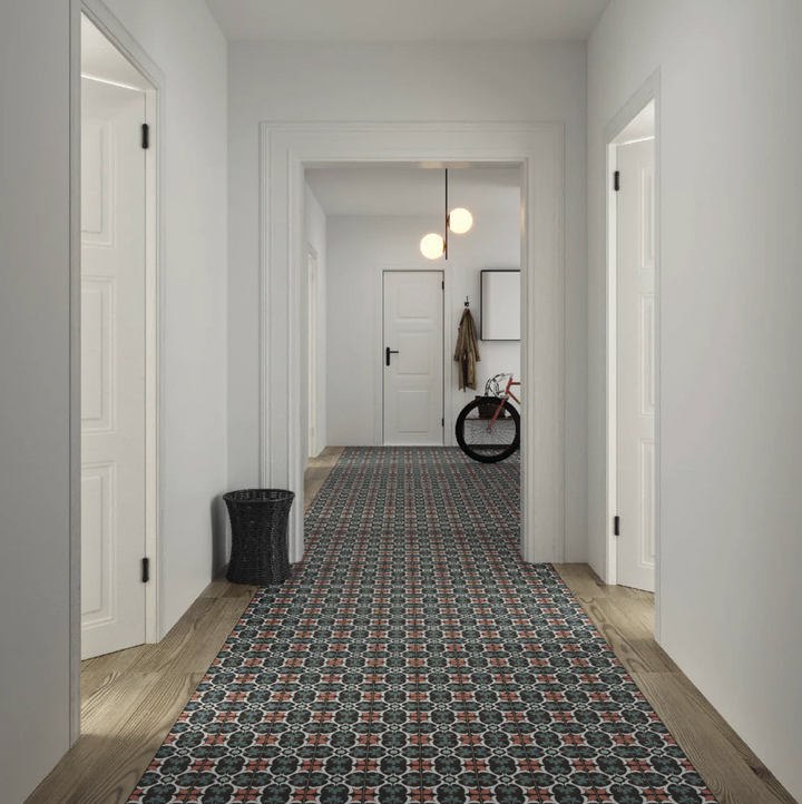 GRANADA CLAVELES BLUE 150X150MM TILE