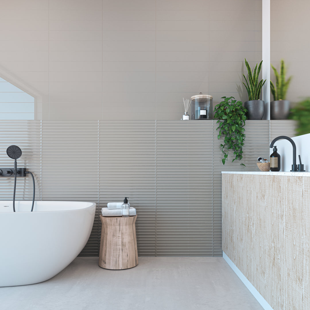 PAXTON TAUPE MATT 107X542 WALL TILE