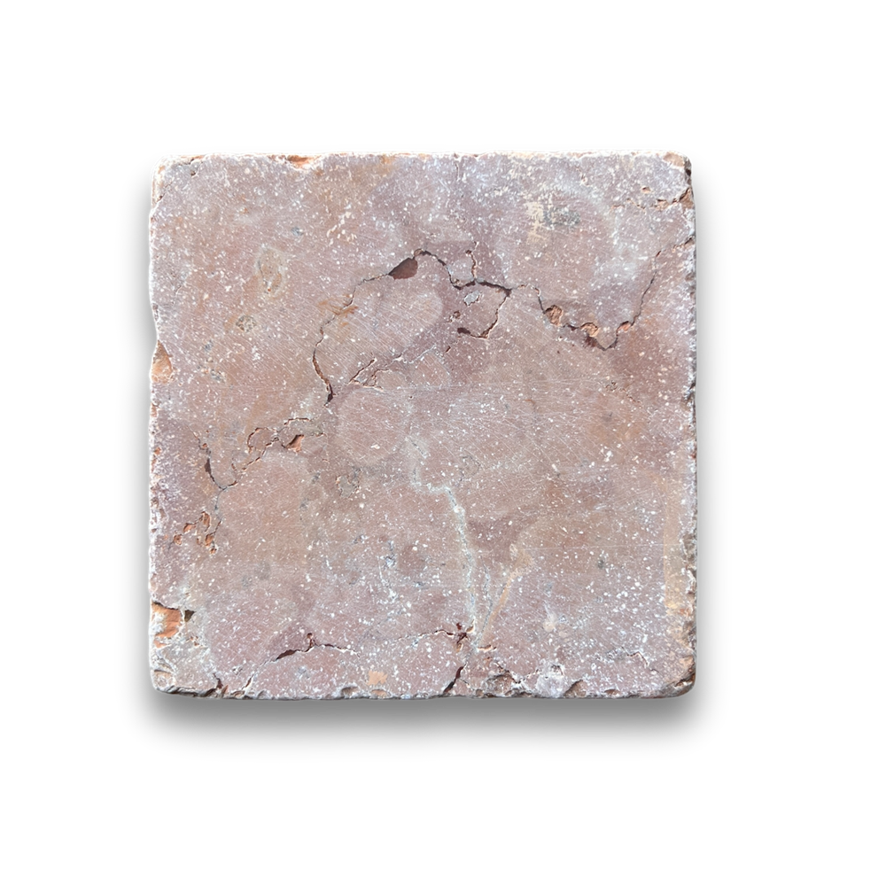 ROSSO VERONA TUMBLED TILE 98X98MM