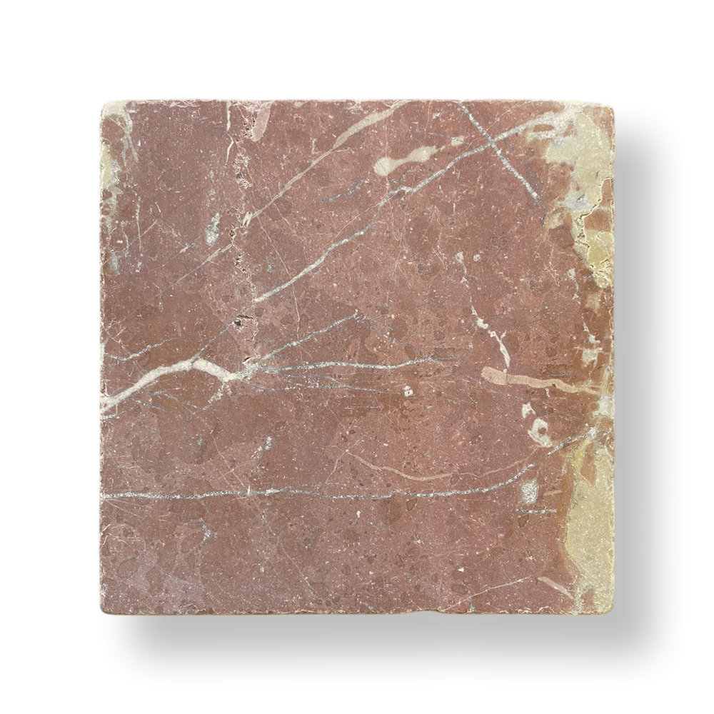 ROJO ALICANTE TUMBLED TILE 150x150MM