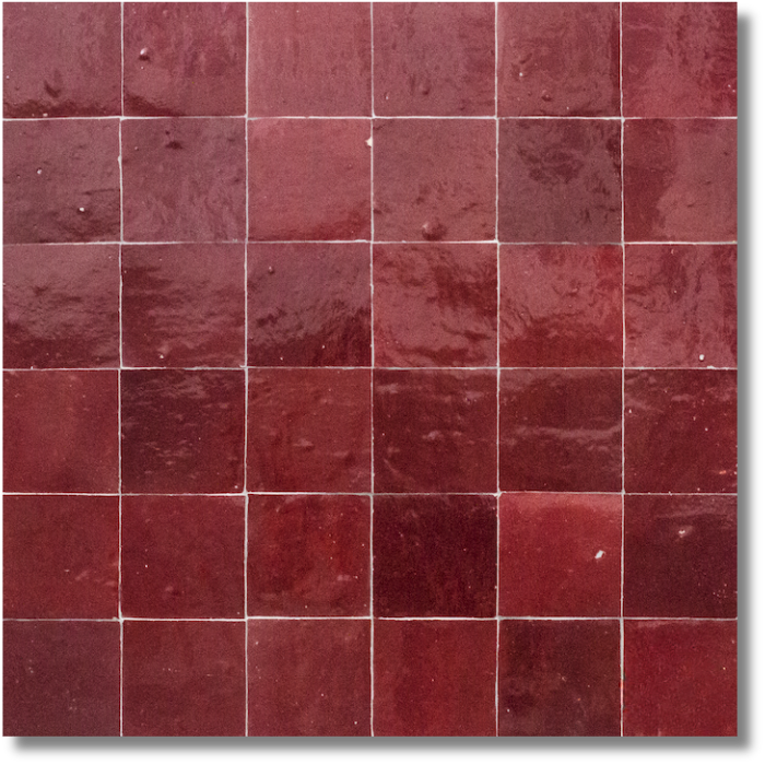 MOROCCAN ZELIGE SHIRAZ TERRACOTTA