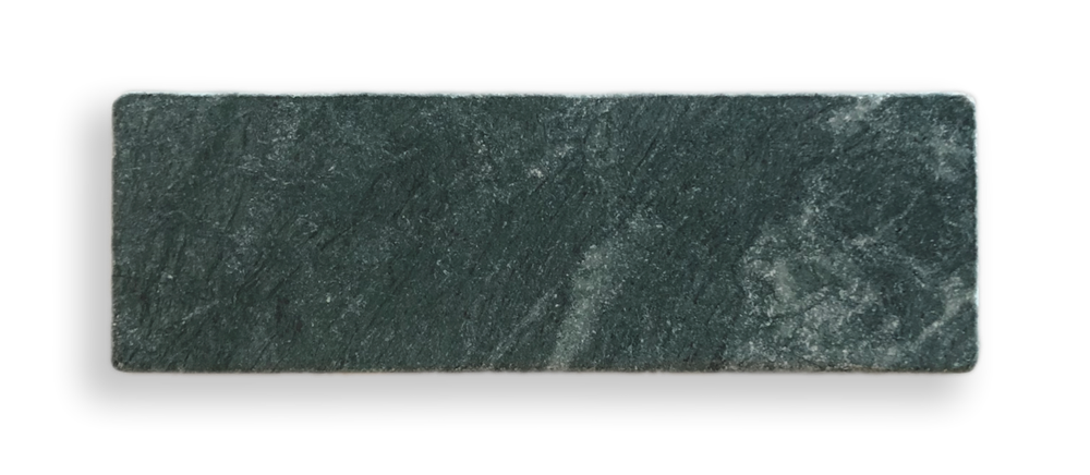 TAJ GREEN TUMBLED TILE 200X65MM
