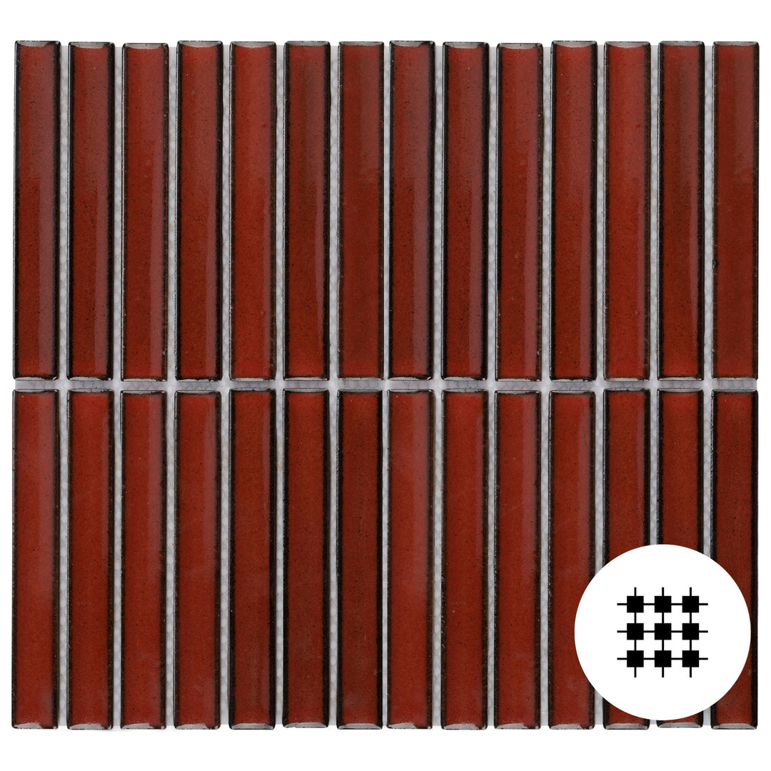 NISEKO GLOSS BRICK 145X20MM