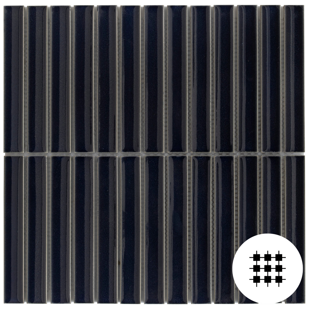 NISEKO COBALT MOSAIC 145X20X10MM
