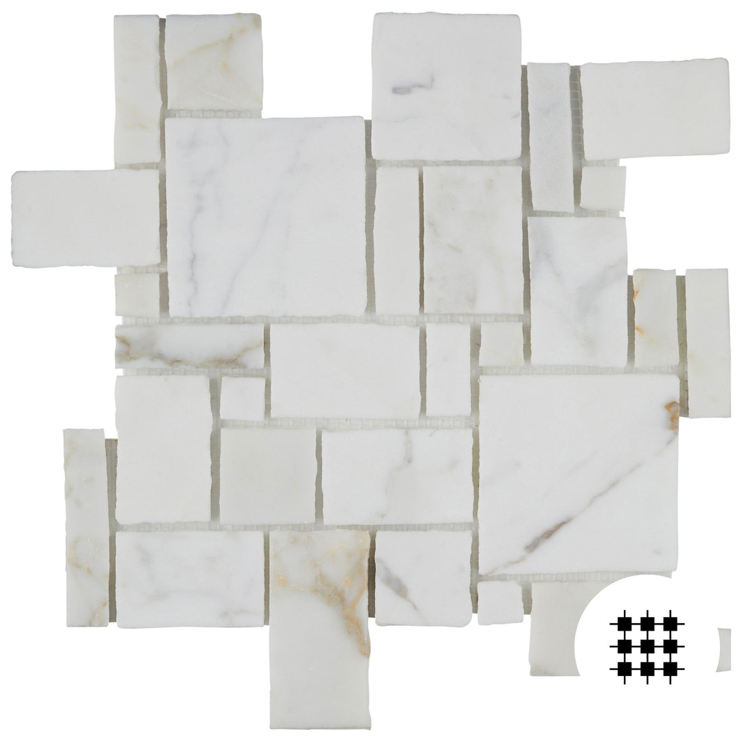 TRADEWINDS FLOTILLA CALACATTA ORO + CARRARA