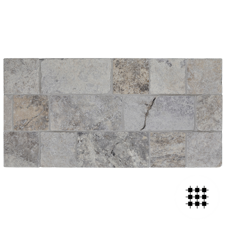 MOD COLLECTION - TRAVERTINE ARGENTO