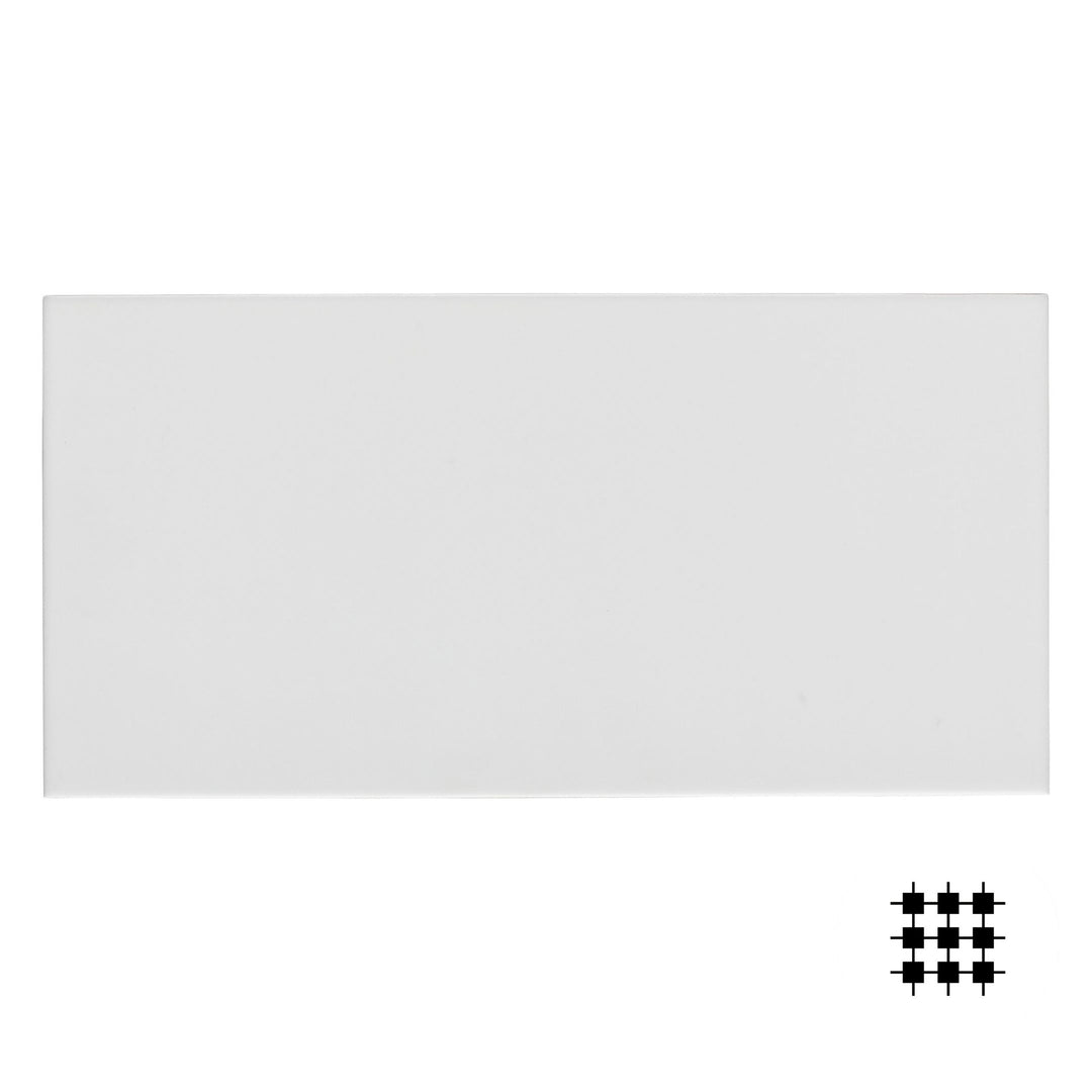 WHITE MATT WALL TILE