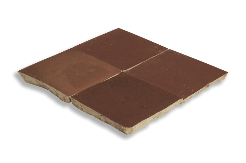 MOROCCAN ZELIGE RUST TERRACOTTA