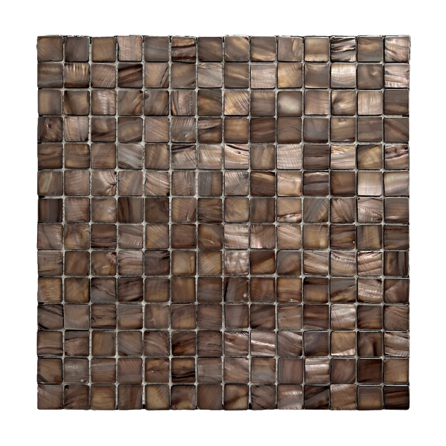 MOTHER OF PEARL MOSAIC COPPER SQUARE