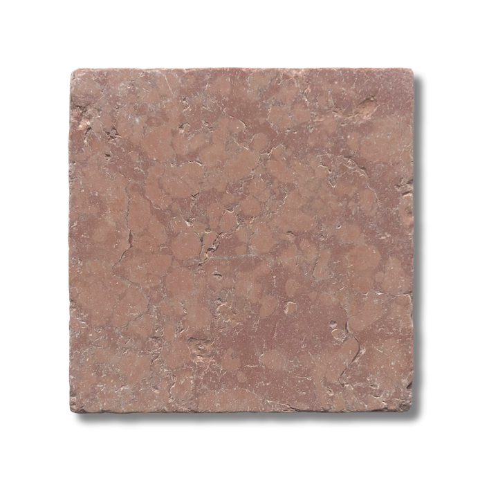 ROSSO VERONA TUMBLED TILE 150x150MM
