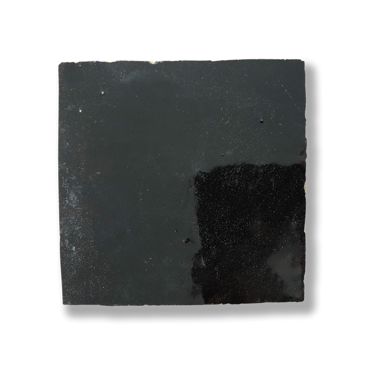 MOROCCAN ZELIGE BLACK TERRACOTTA