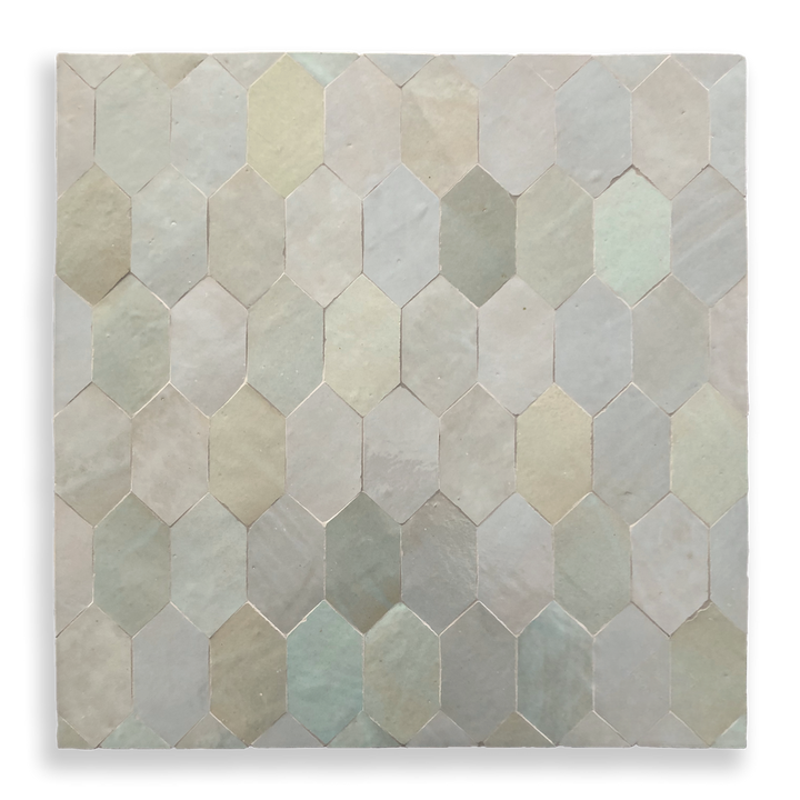 MOROCCAN LONG HEXAGON SAGE