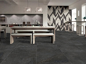 ANATOLI CHARCOAL MATT GLAZED PORCELAIN