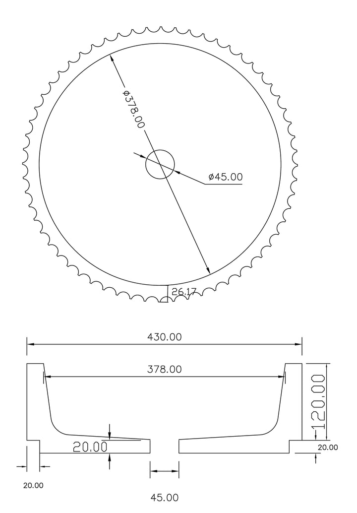 NATURAL STONE BASIN - CONCAVE HONED AMAZONIA