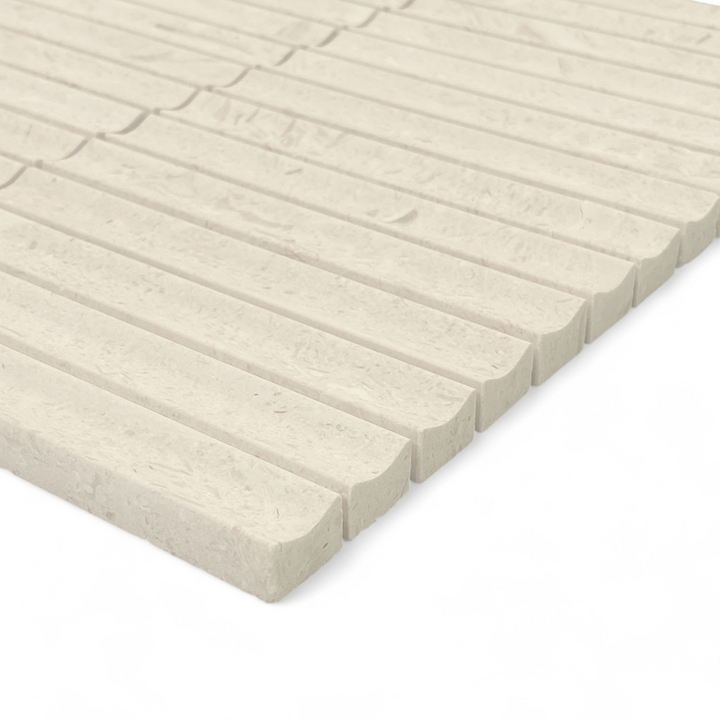 MINI CONCAVE FLUTE - "COQUINA" LIMESTONE
