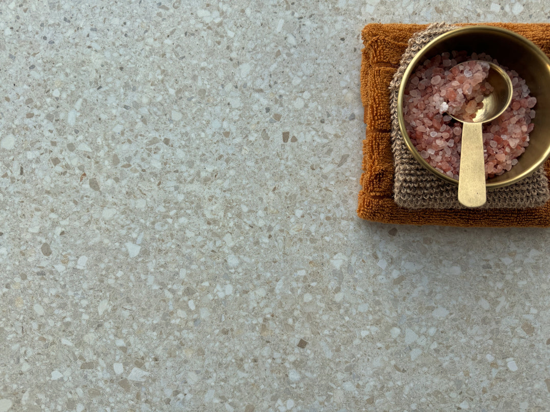 SULLY IVORY PORCELAIN TERRAZZO 600X600