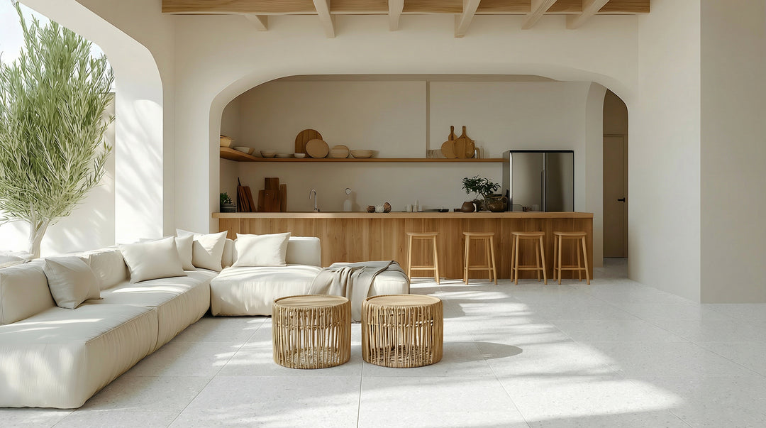 SULLY BIANCO PORCELAIN TERRAZZO 600X600