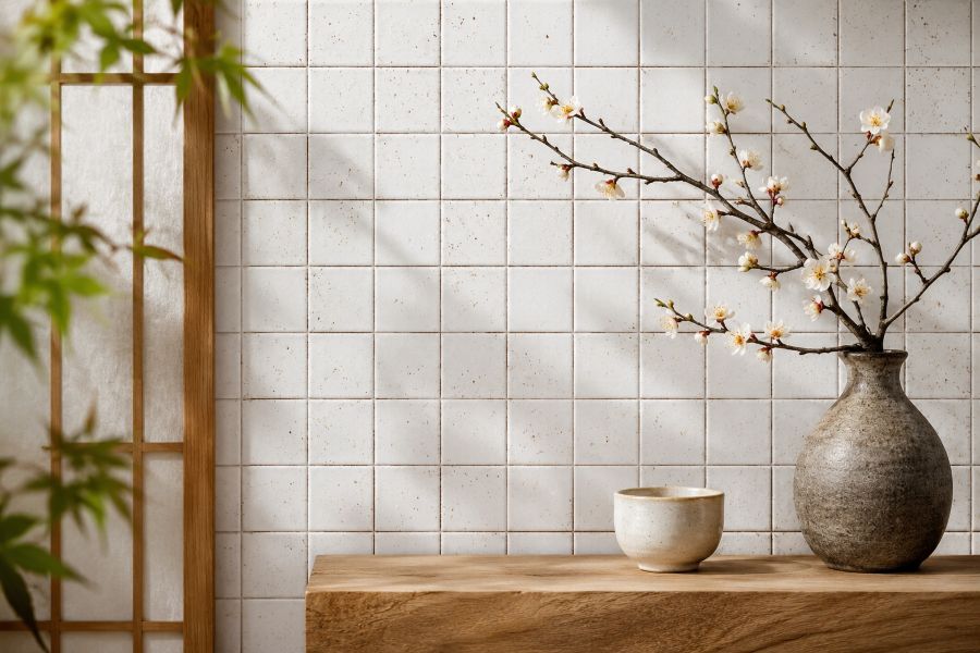KITO ISHI WHITE MATT 68X68MM
