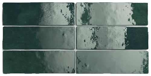 ARTEMIS MOSS GREEN GLOSS 200X65MM