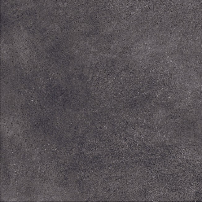 POP BLACK MATT TILE 600X600
