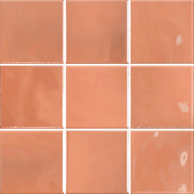Style Rok Tile Coral REBEL CORAL GLOSS 100X100MM – Byzantine Design