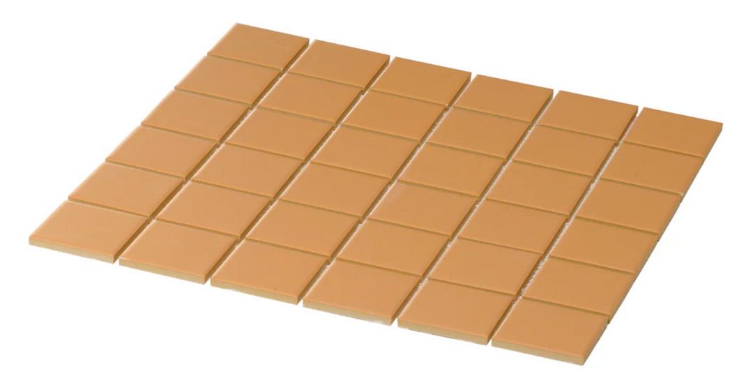 MATRIX 48MM SQUARE YELLOW MOSAIC 306X306X6MM