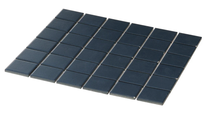 MATRIX 48MM SQUARE NAVY MOSAIC 306X306X6MM