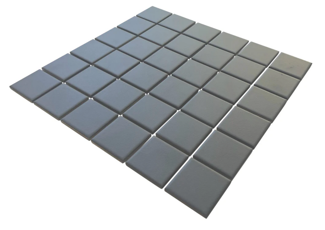 MATRIX 48MM SQUARE BLACK MOSAIC 306X306X6MM
