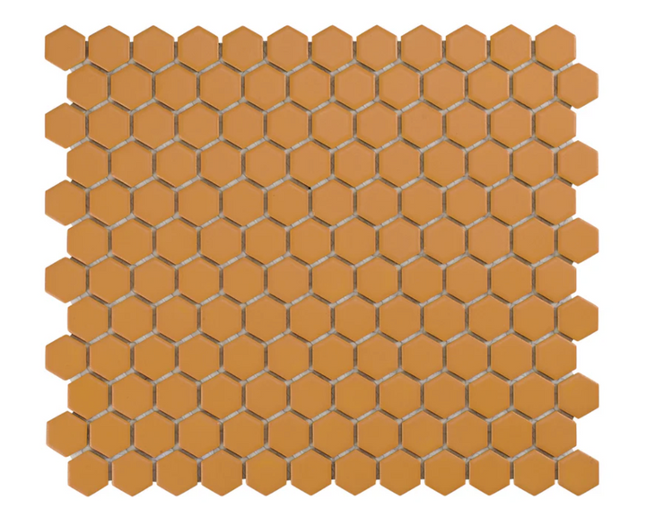 MATRIX HEXAGON YELLOW MOSAIC