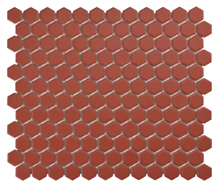 MATRIX HEXAGON RED MOSAIC