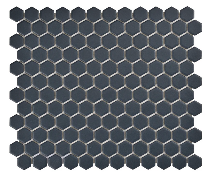MATRIX HEXAGON NAVY MOSAIC